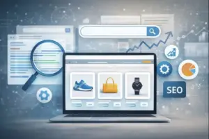 לא רק מוצר יפה: למה איקומרס בלי SEO זה כמו חנות בלי שלט